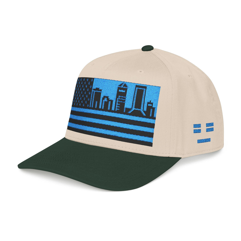 Jacksonville City Skyline Cap - Light Blue/Black