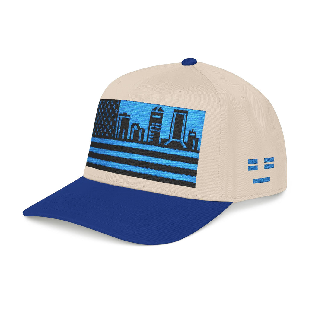 Jacksonville City Skyline Cap - Light Blue/Black