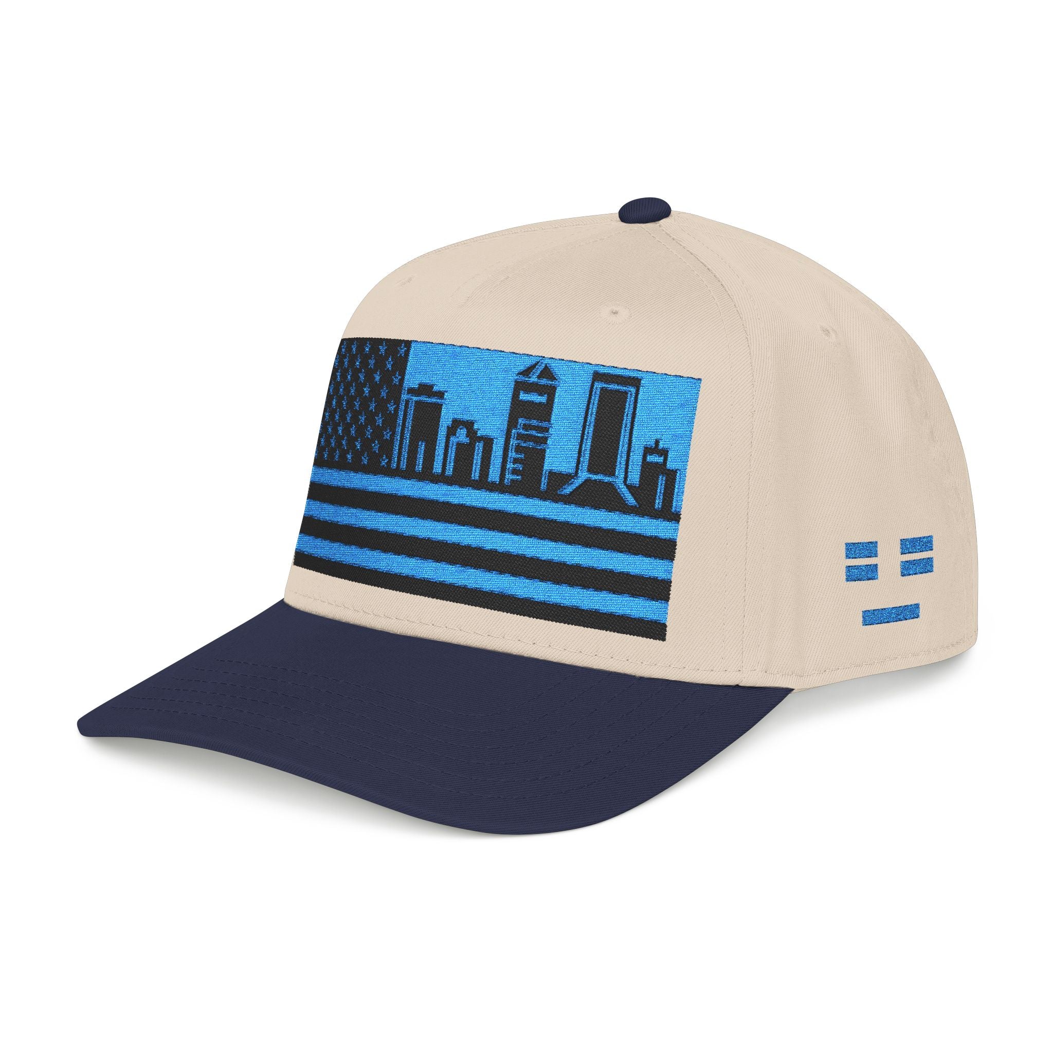 Jacksonville City Skyline Cap - Light Blue/Black