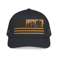 Detroit City Skyline Cap - Gold/Black Flag