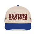 Resting Dad Face Cap - Maroon Embroidery