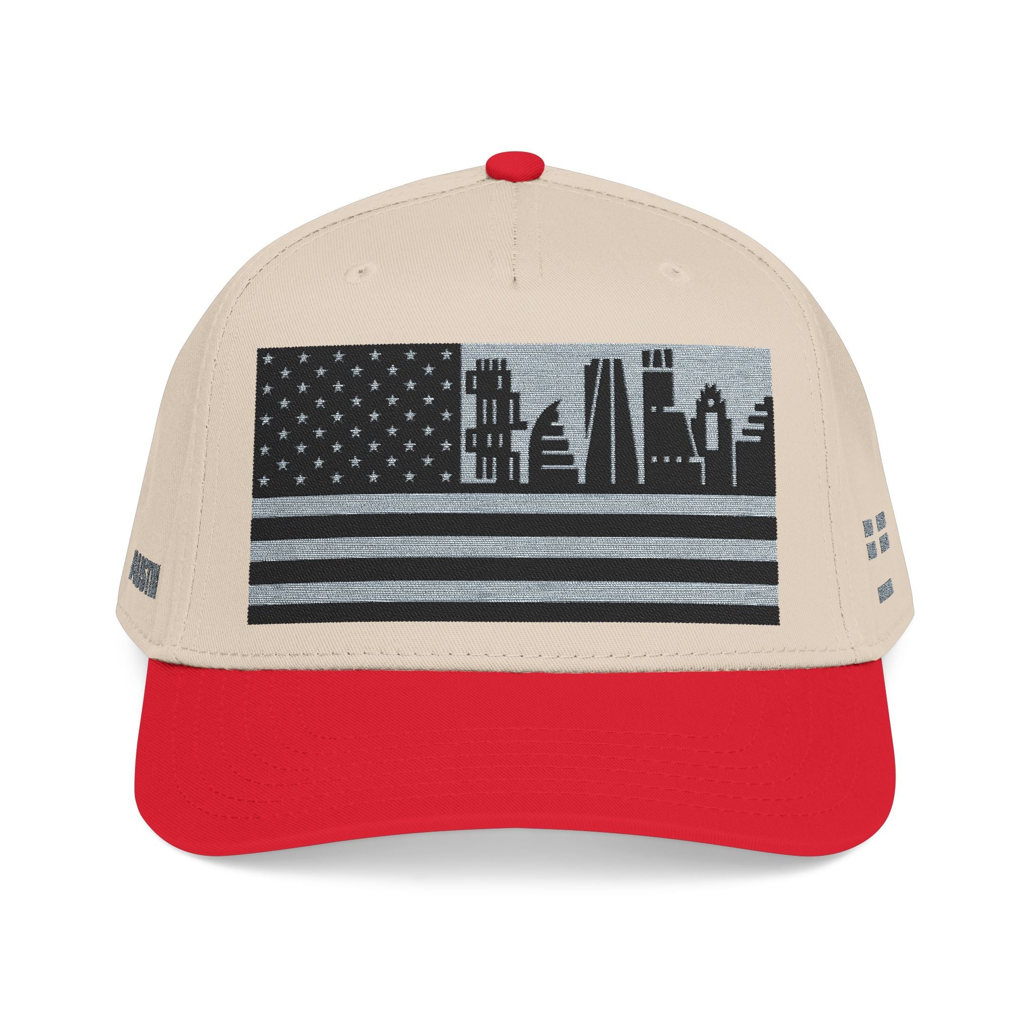Austin City Skyline Cap - Grey/Black Flag
