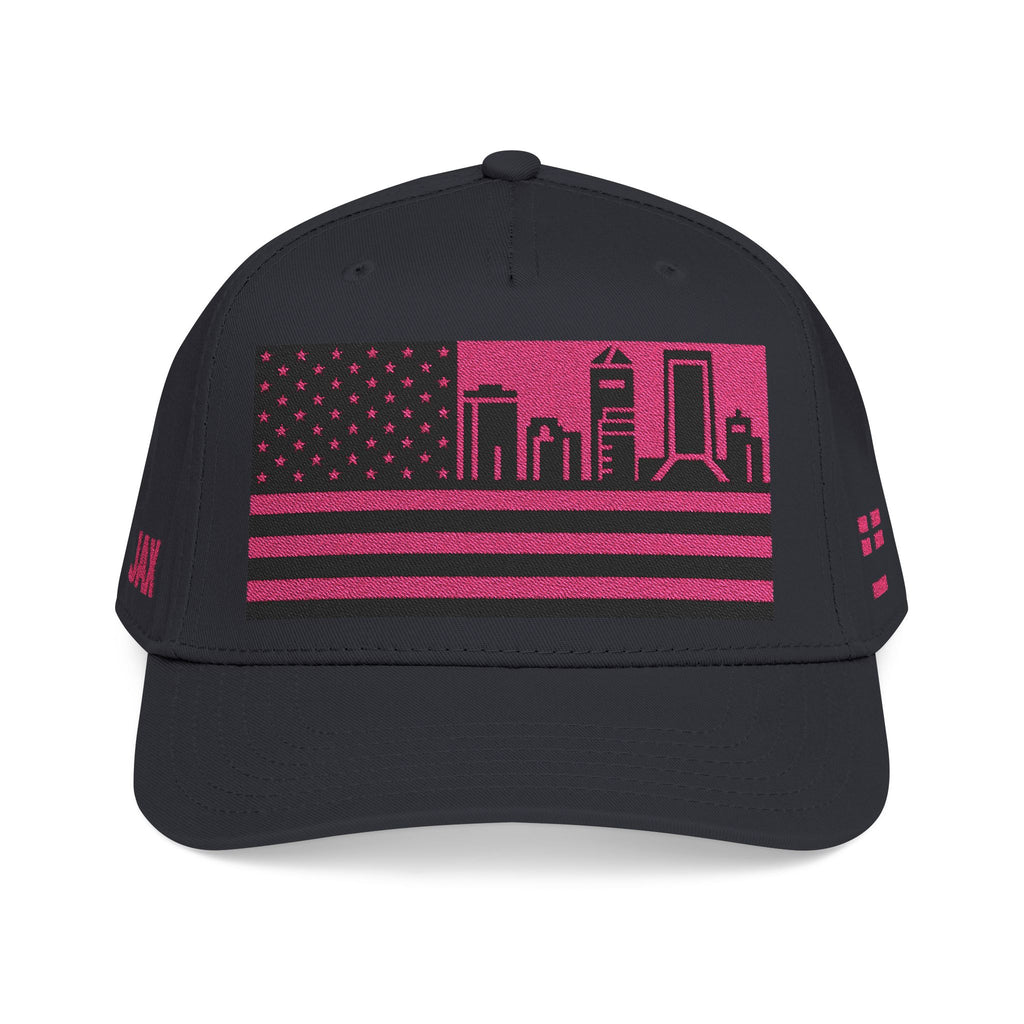 Jacksonville City Skyline Cap - Pink/Black