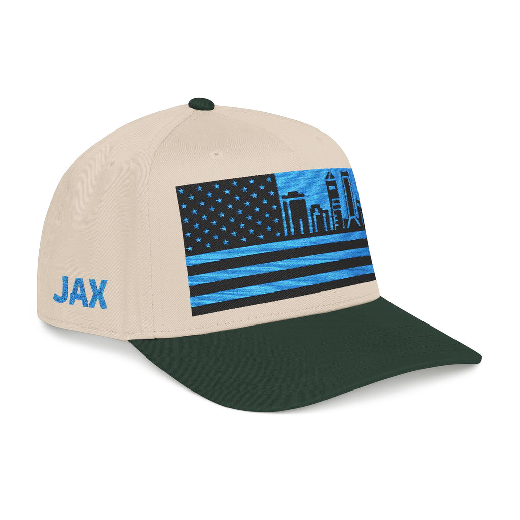 Jacksonville City Skyline Cap - Light Blue/Black