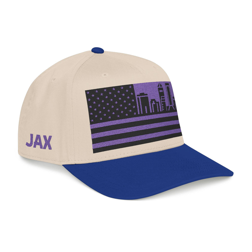 Jacksonville City Skyline Cap - Purple/Black