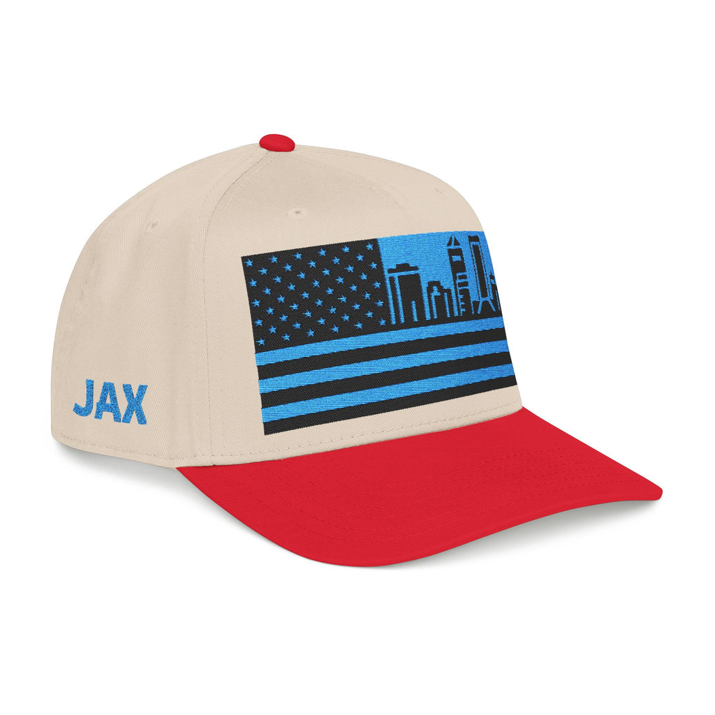 Jacksonville City Skyline Cap - Light Blue/Black