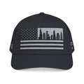 Chicago City Skyline Cap - Grey/Black Flag