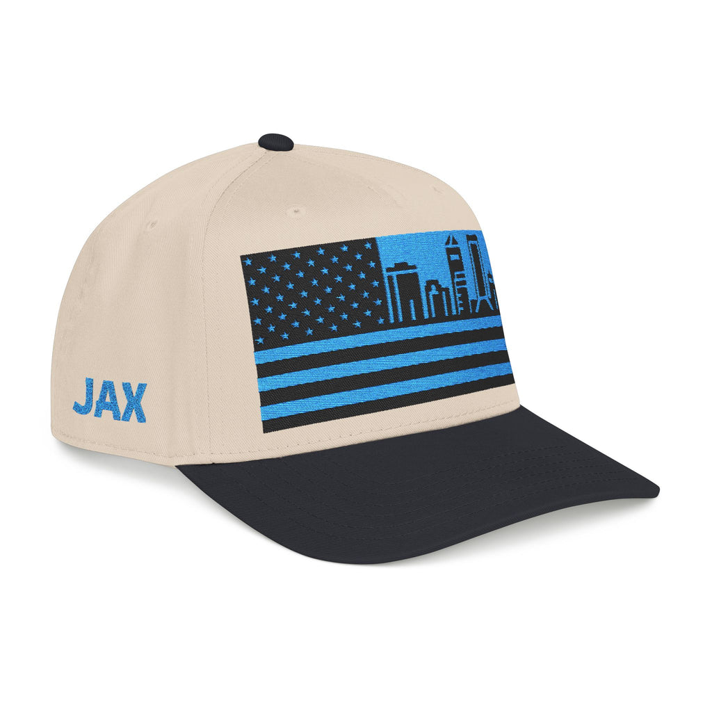 Jacksonville City Skyline Cap - Light Blue/Black