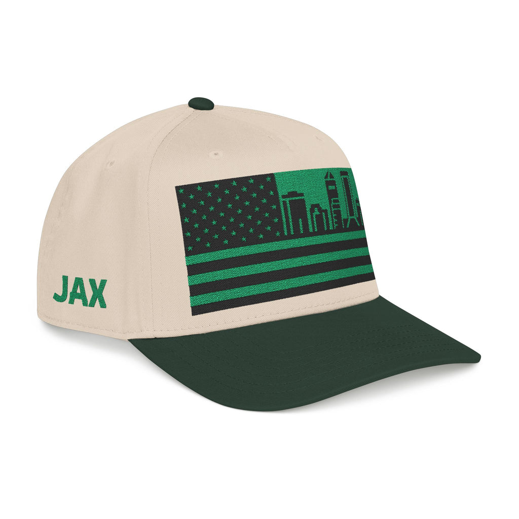 Jacksonville City Skyline Cap - Green/Black
