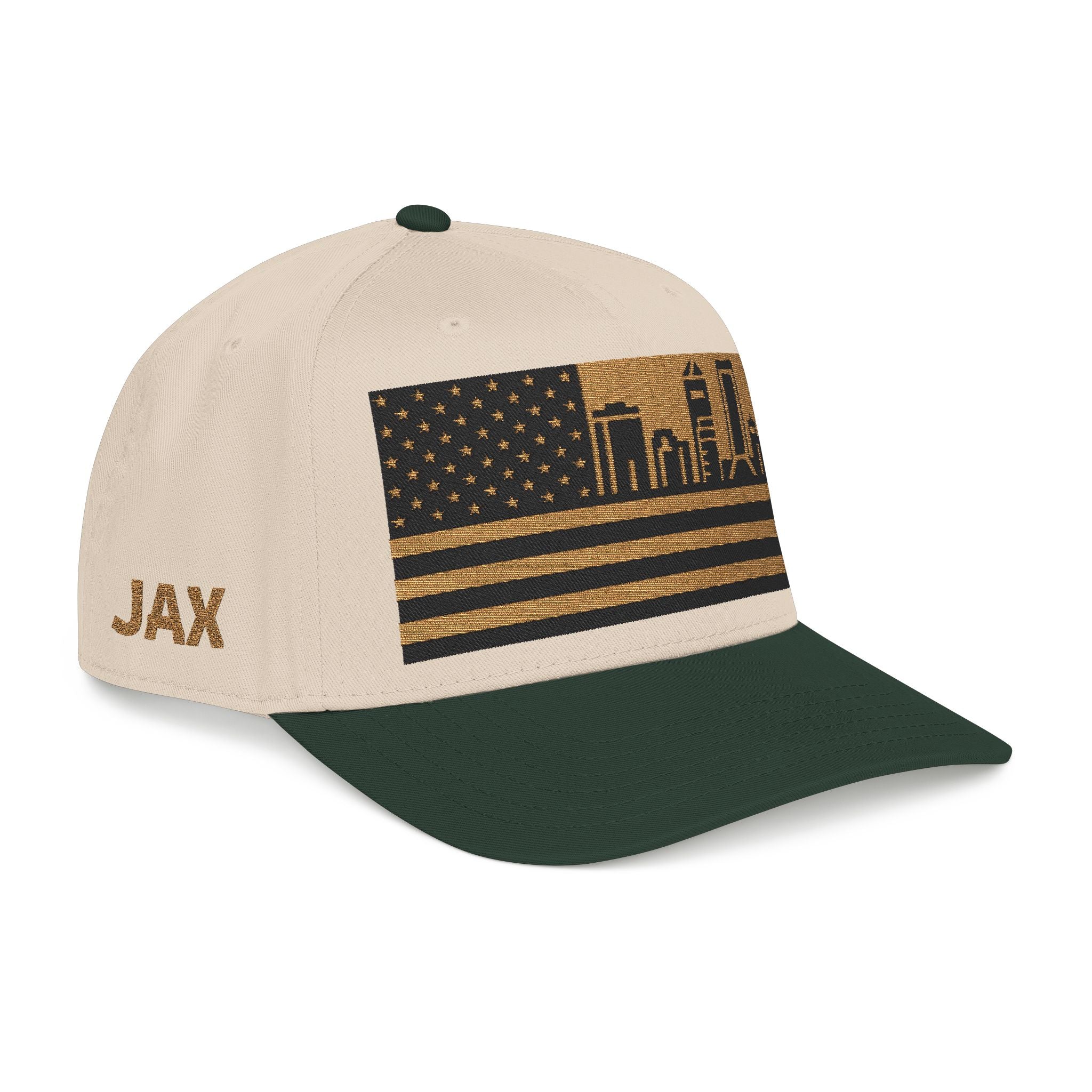 Jacksonville City Skyline Cap - Gold/Black
