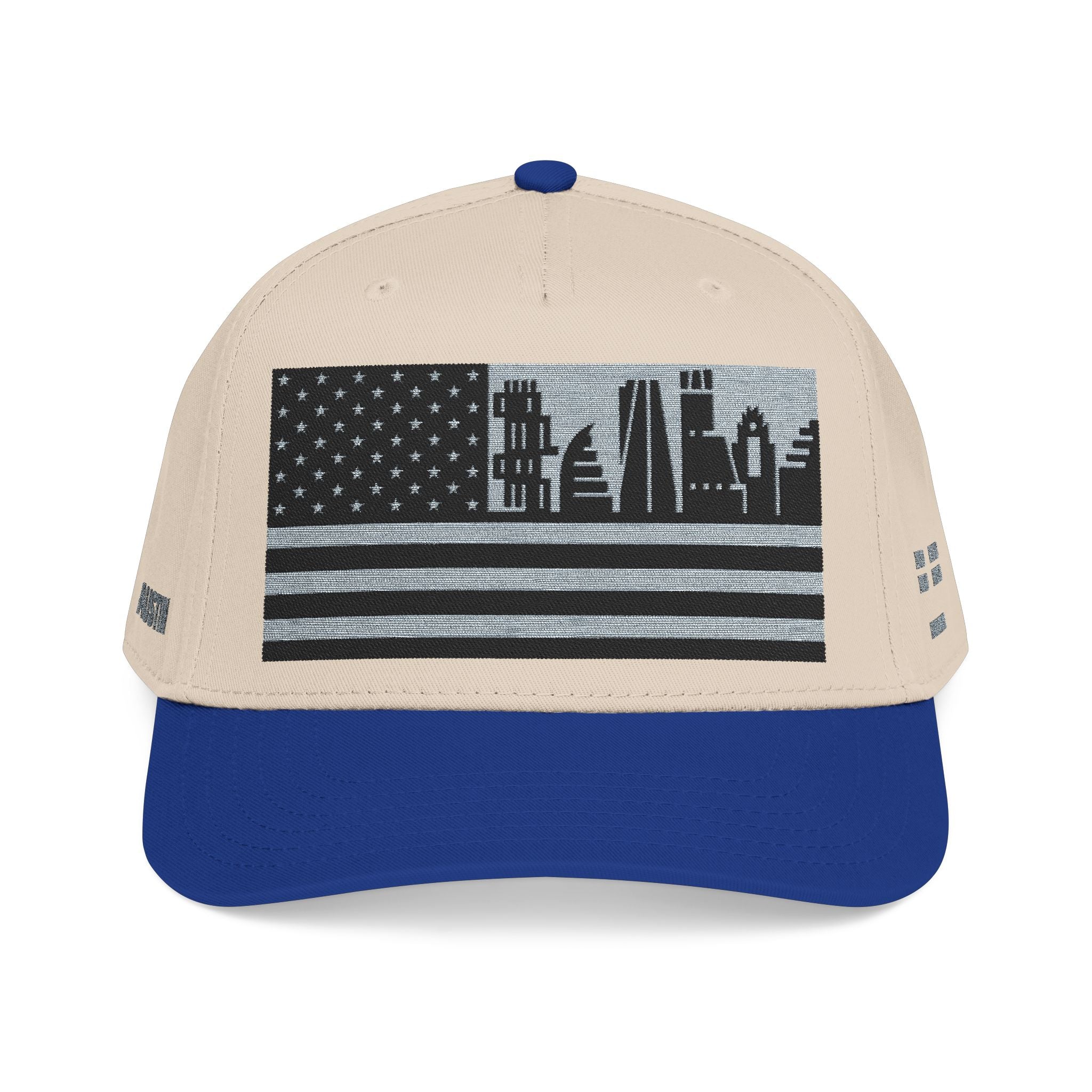 Austin City Skyline Cap - Grey/Black Flag