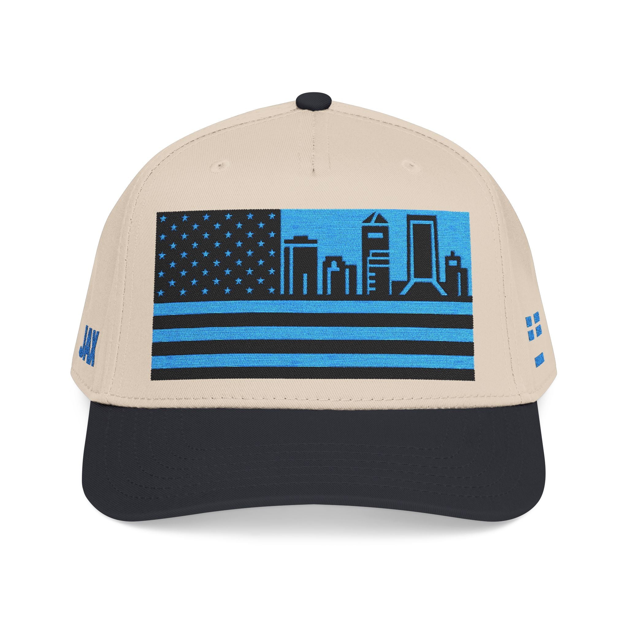 Jacksonville City Skyline Cap - Light Blue/Black