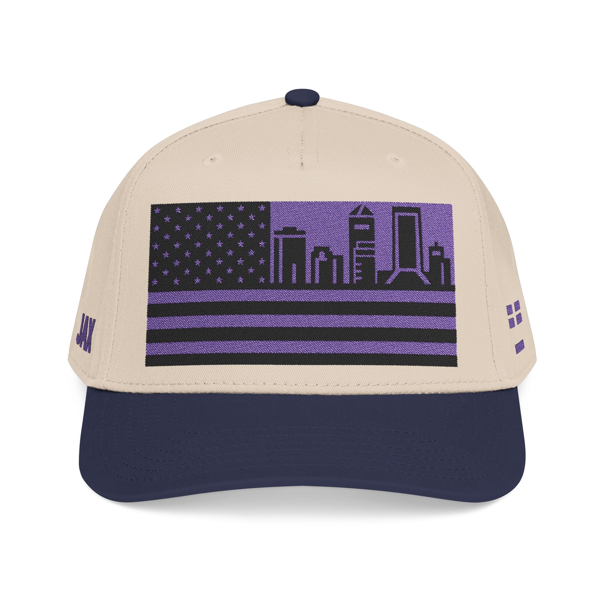 Jacksonville City Skyline Cap - Purple/Black