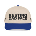 Resting Dad Face Cap - Black Embroidery