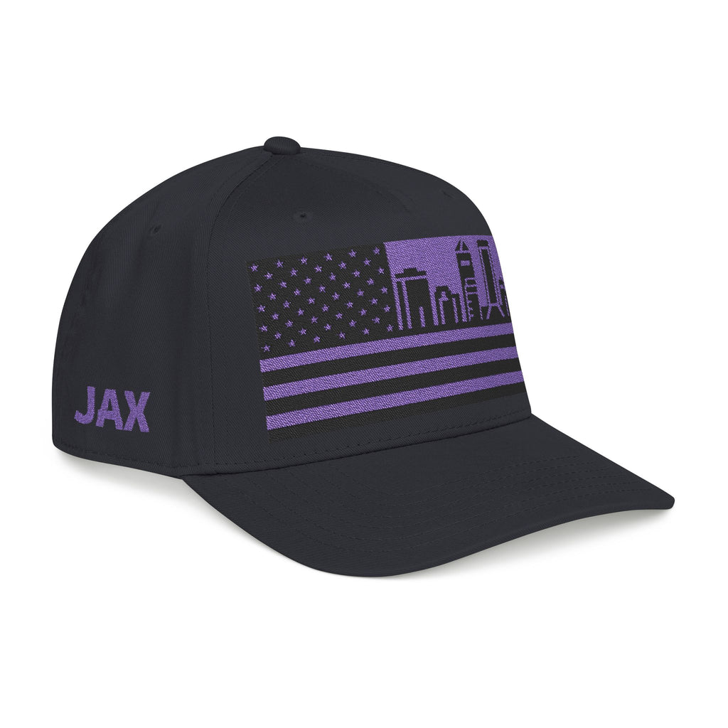 Jacksonville City Skyline Cap - Purple/Black