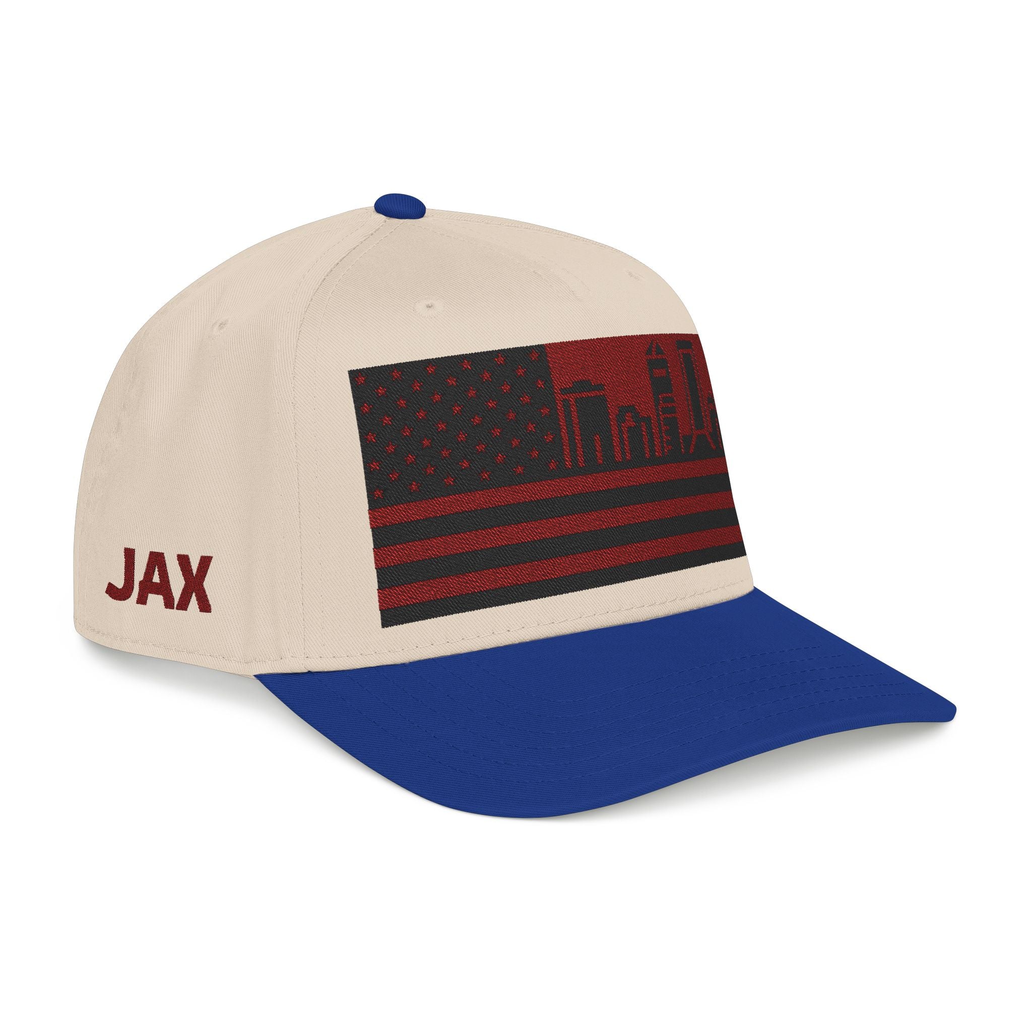 Jacksonville City Skyline Cap - Maroon/Black