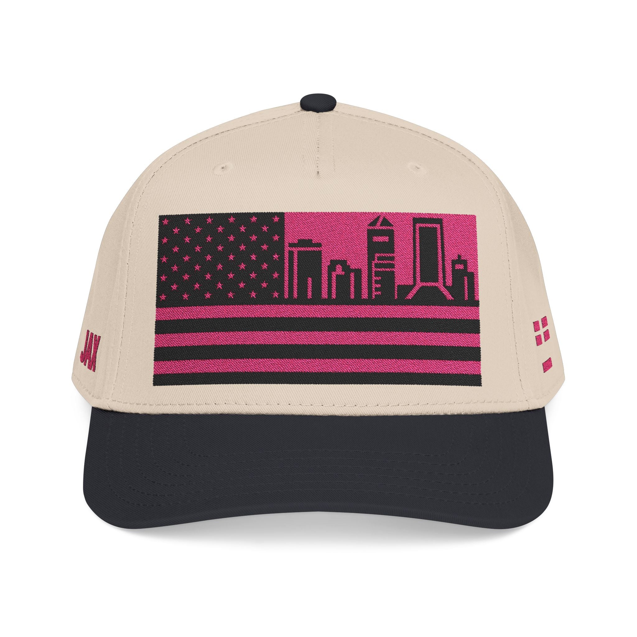 Jacksonville City Skyline Cap - Pink/Black