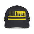 Chicago City Skyline Cap - Yellow/Black Flag