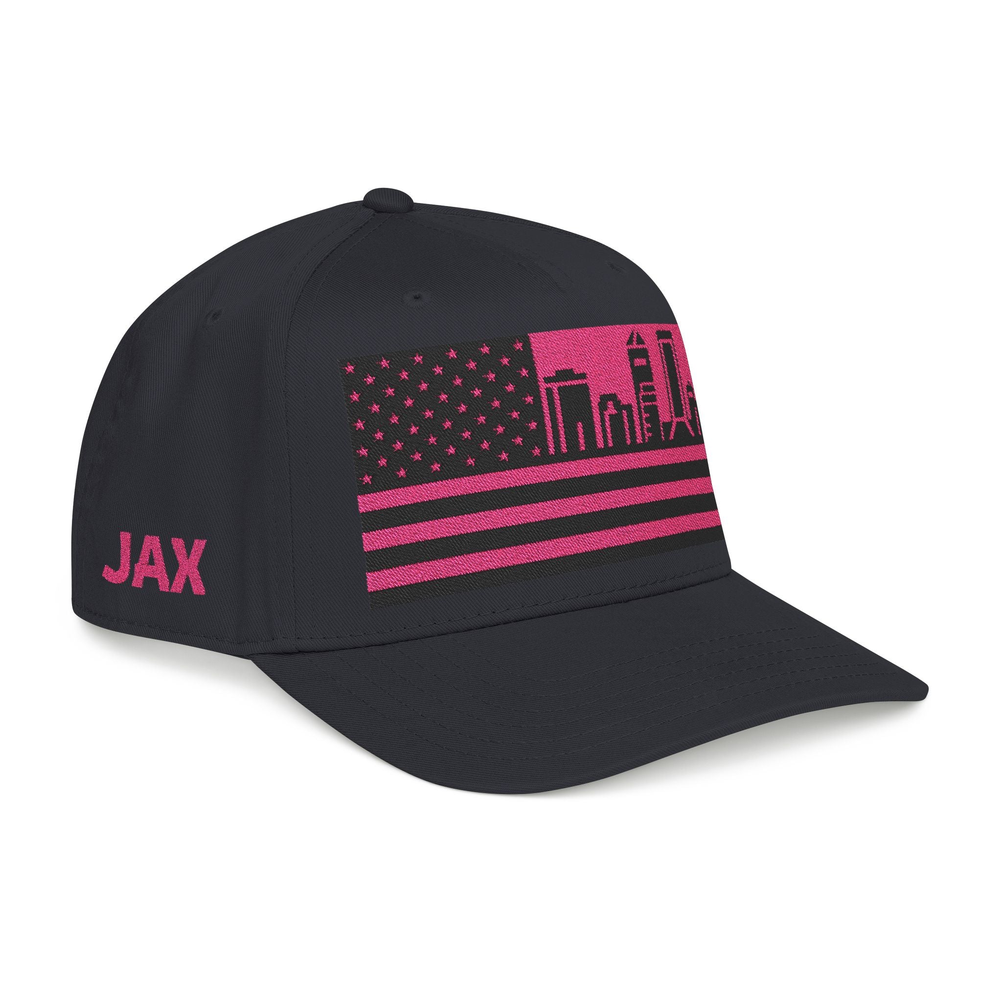 Jacksonville City Skyline Cap - Pink/Black