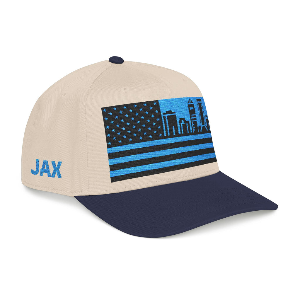 Jacksonville City Skyline Cap - Light Blue/Black