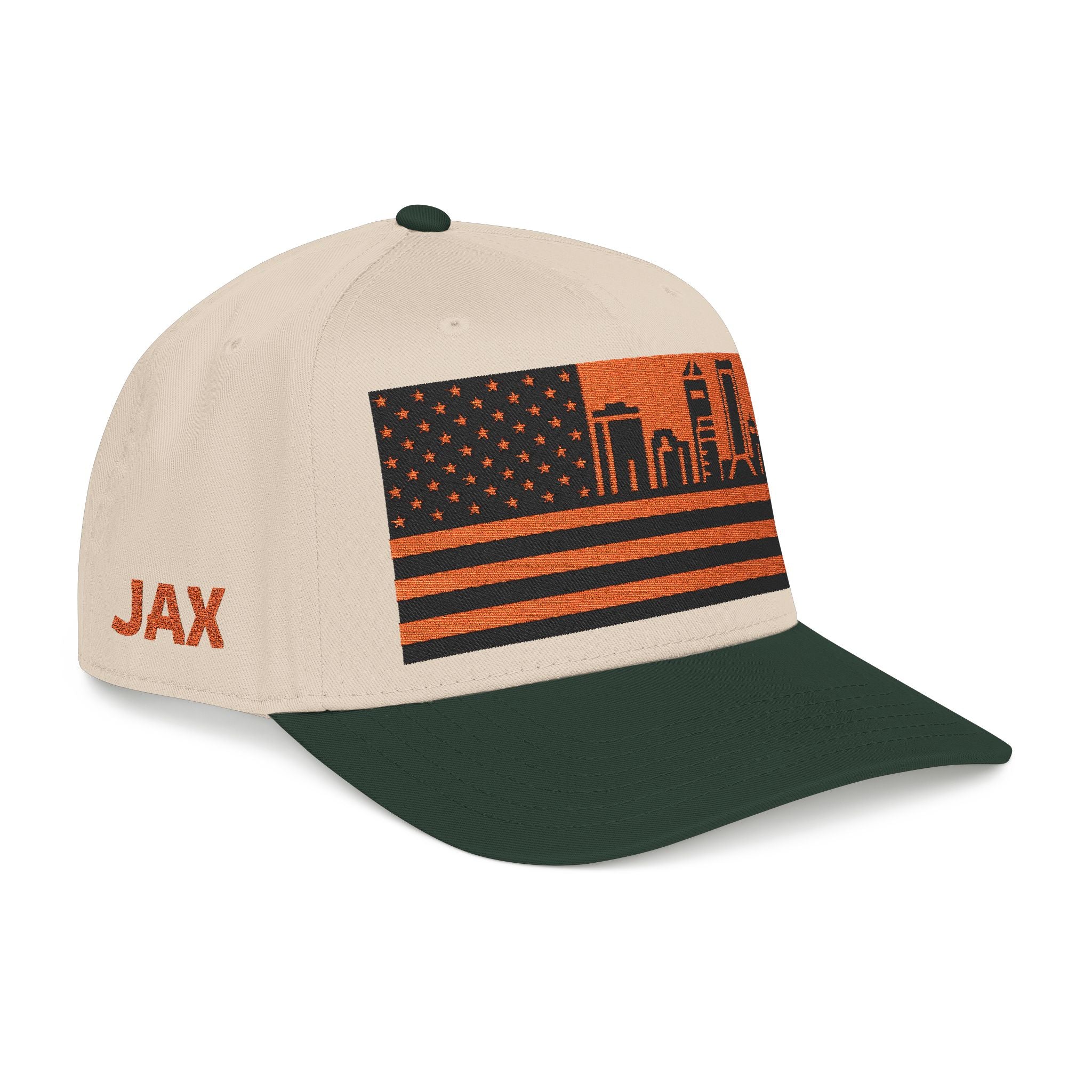 Jacksonville City Skyline Cap - Orange/Black