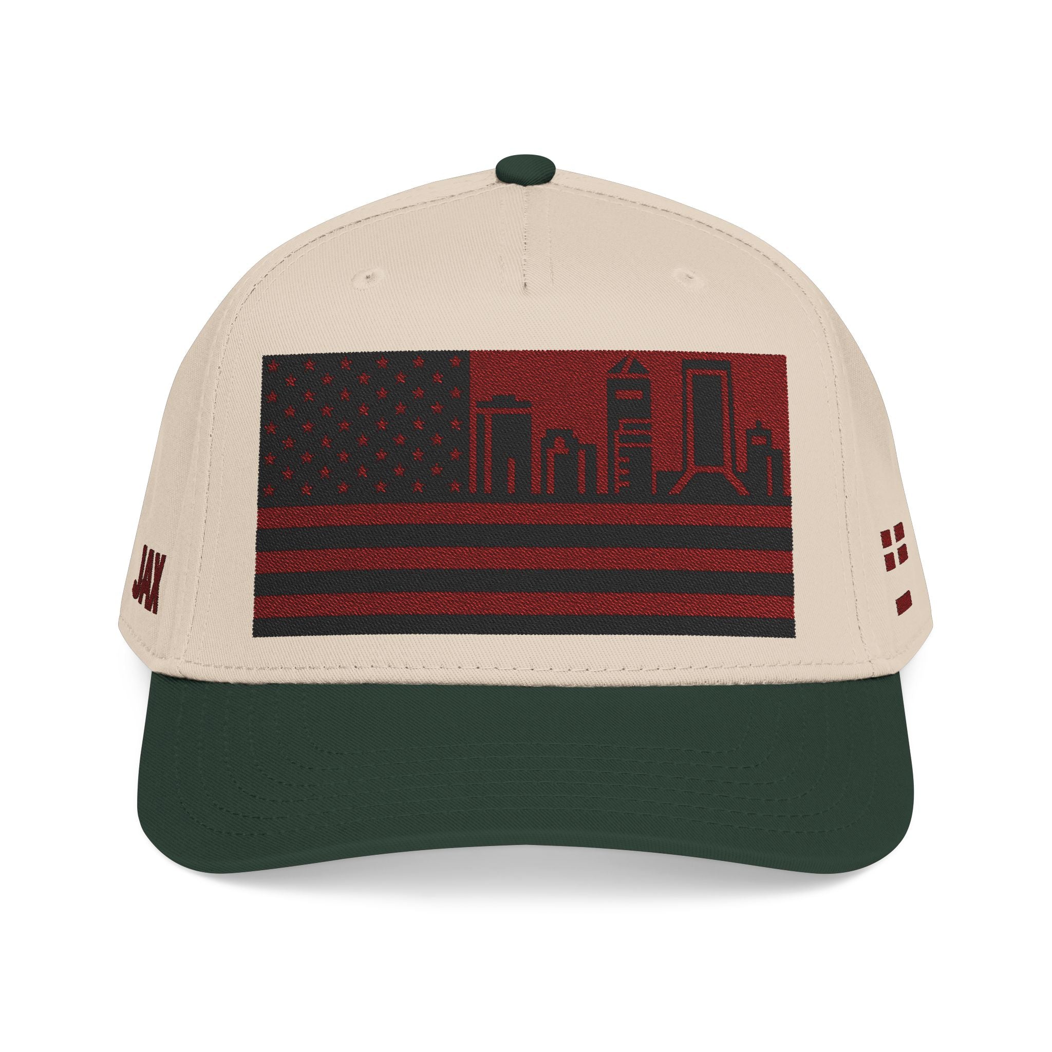 Jacksonville City Skyline Cap - Maroon/Black