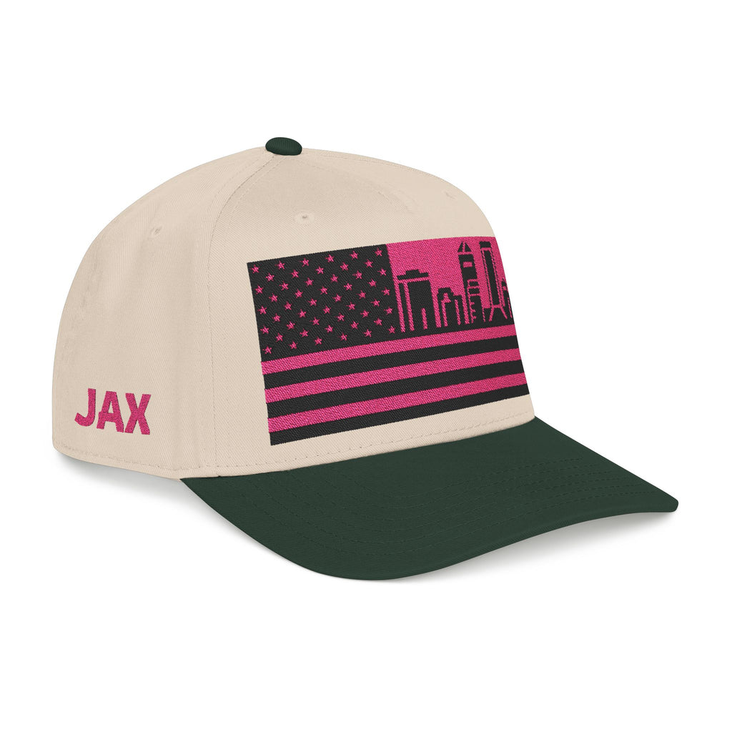 Jacksonville City Skyline Cap - Pink/Black