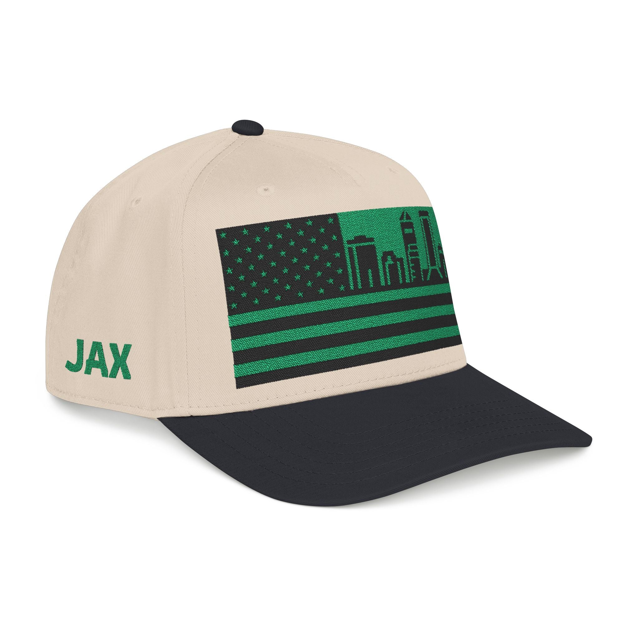 Jacksonville City Skyline Cap - Green/Black