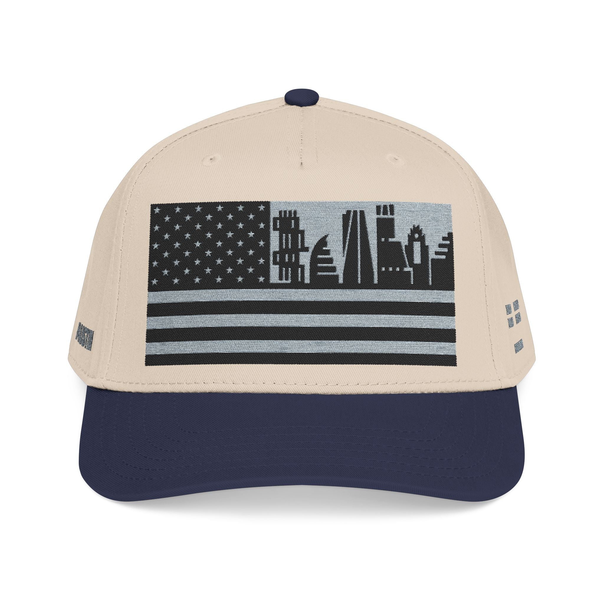 Austin City Skyline Cap - Grey/Black Flag