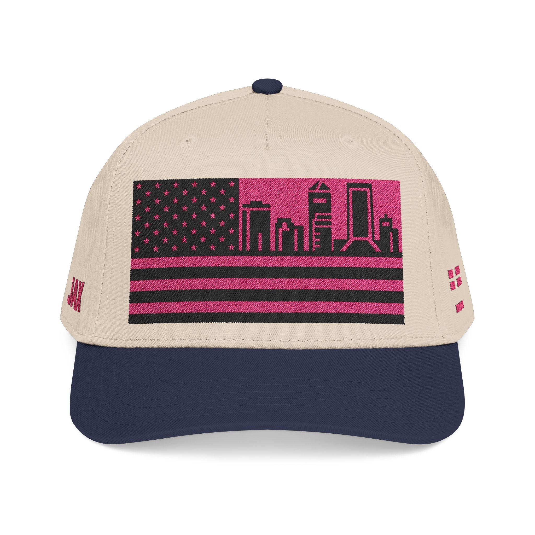 Jacksonville City Skyline Cap - Pink/Black