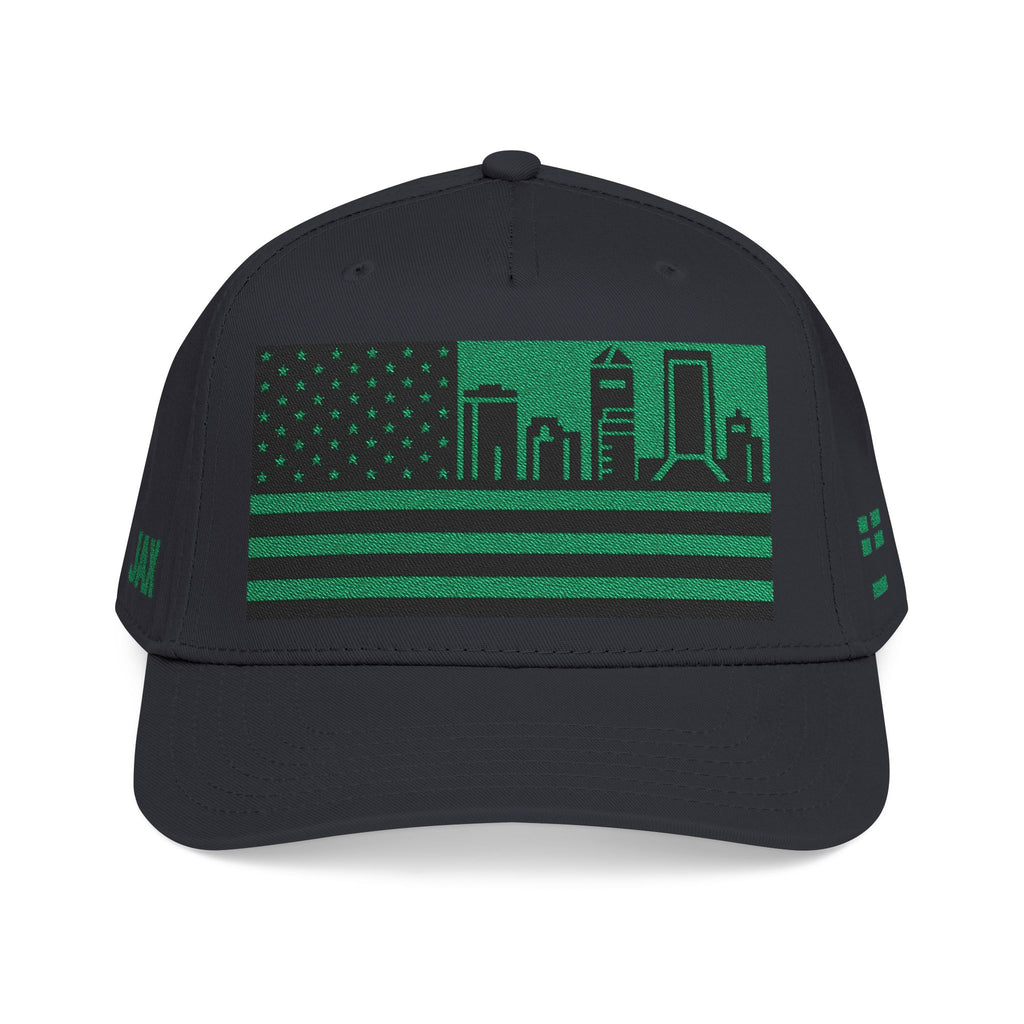 Jacksonville City Skyline Cap - Green/Black