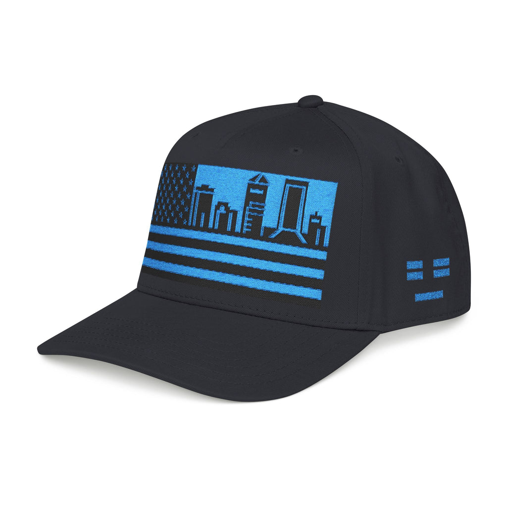 Jacksonville City Skyline Cap - Light Blue/Black