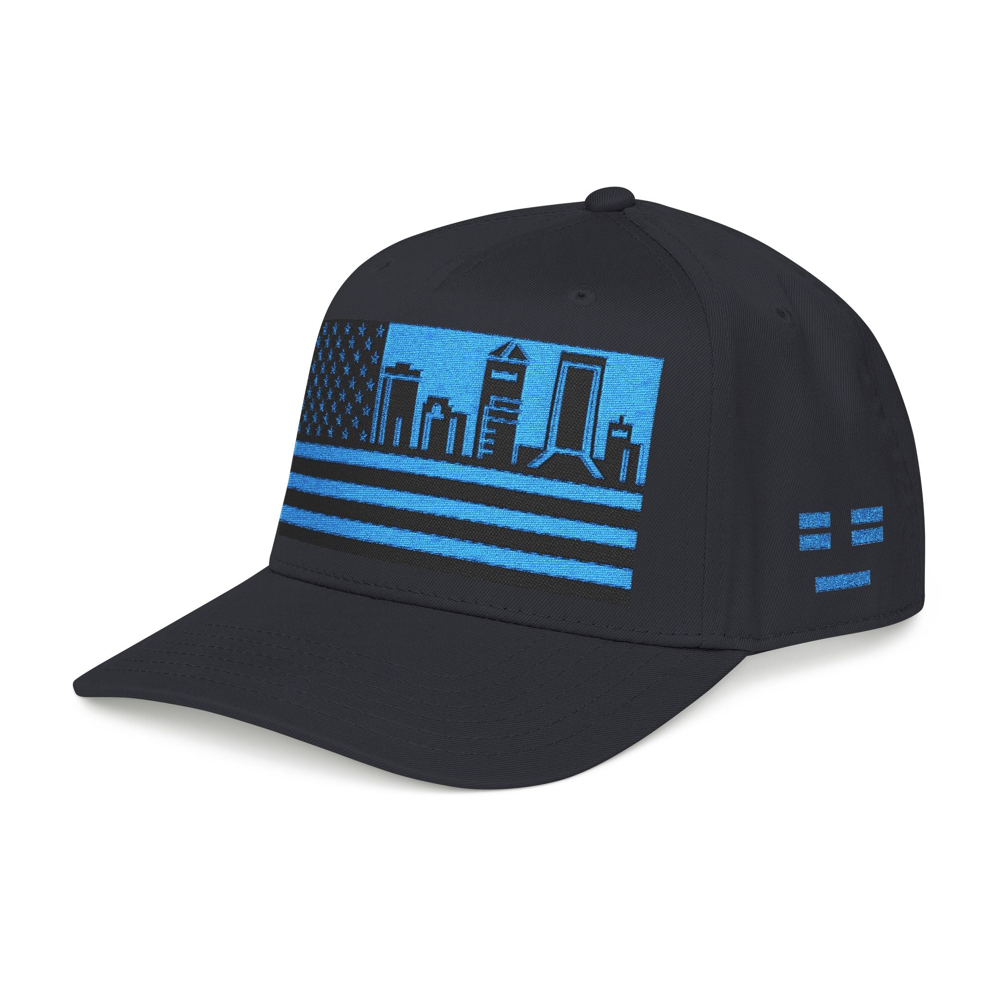 Jacksonville City Skyline Cap - Light Blue/Black