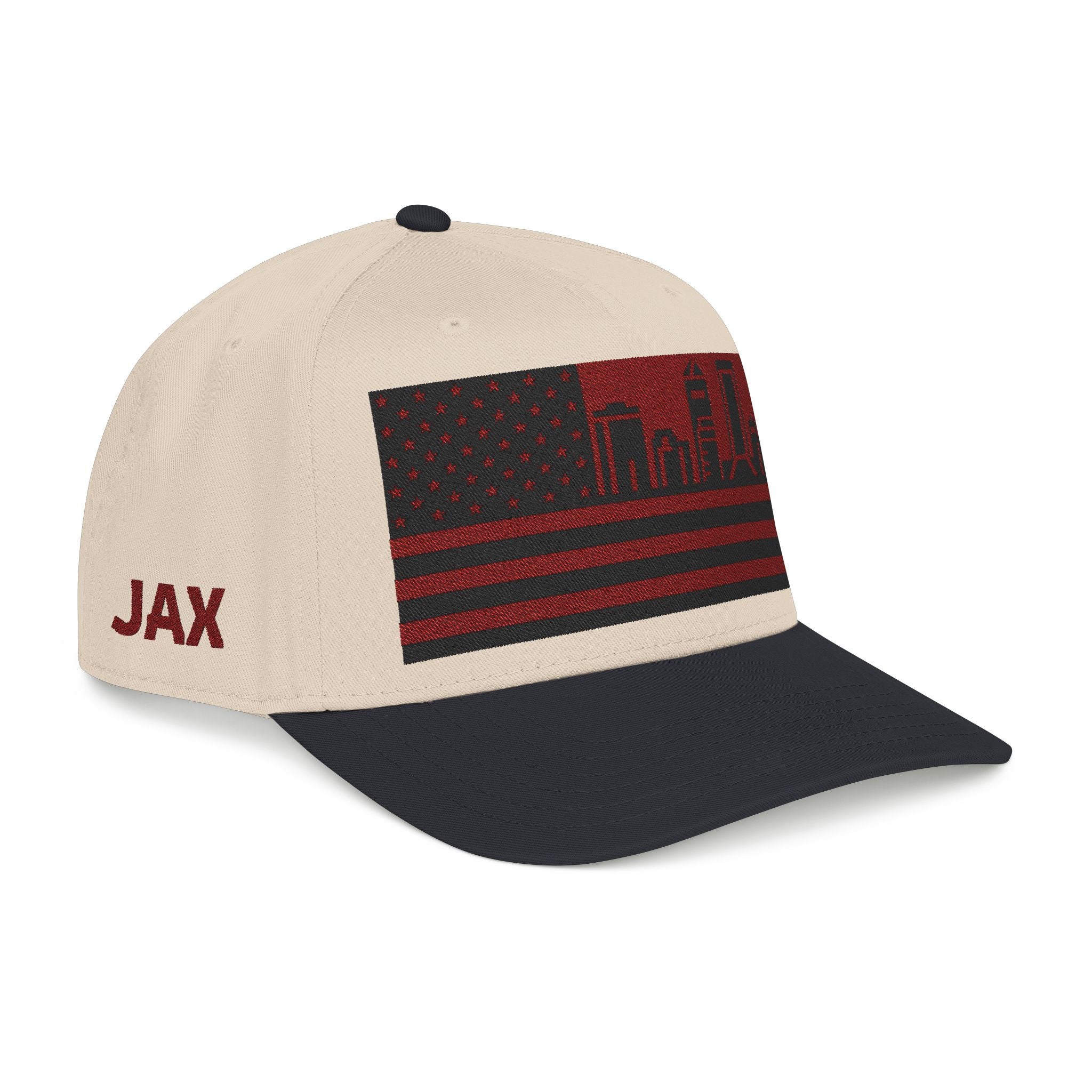 Jacksonville City Skyline Cap - Maroon/Black
