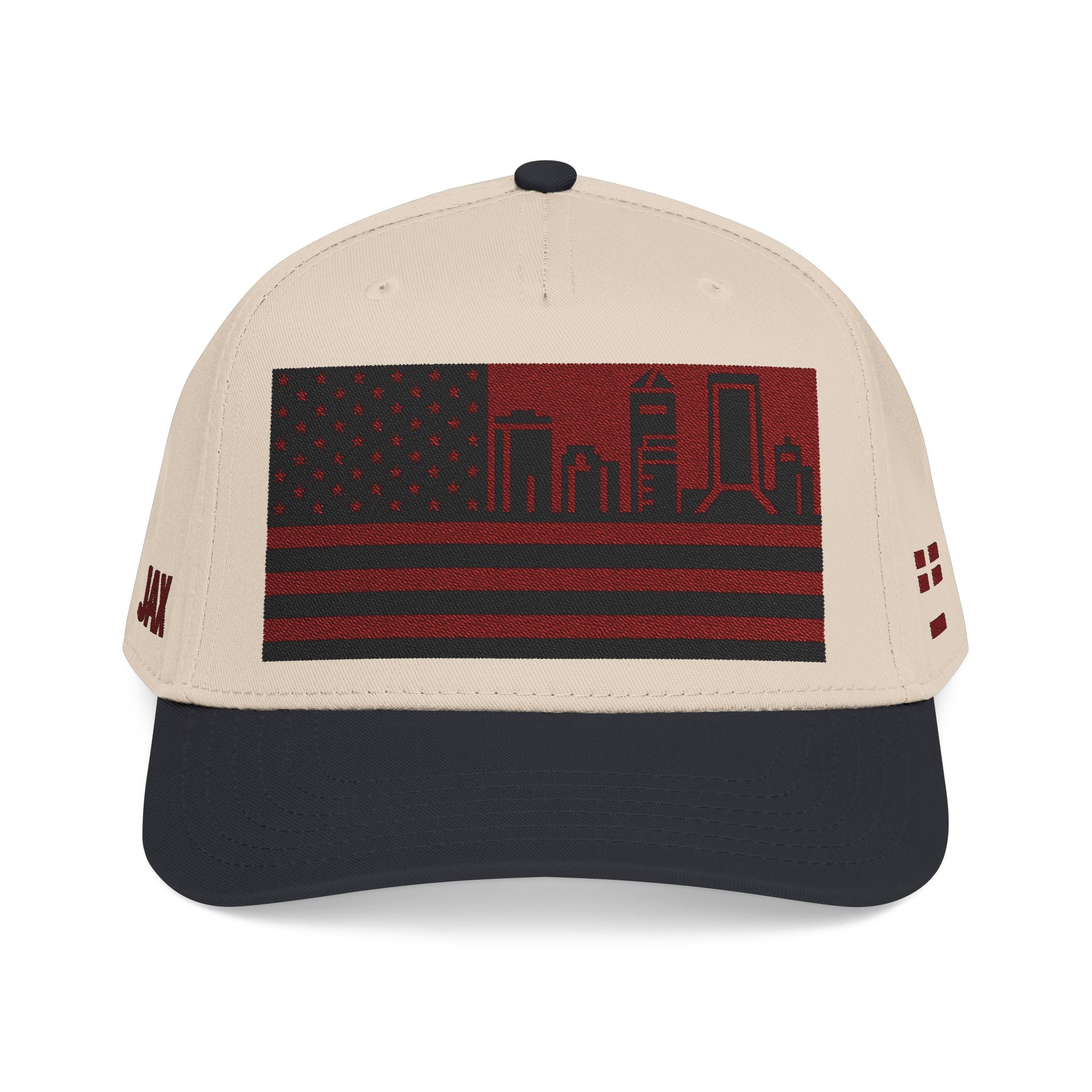 Jacksonville City Skyline Cap - Maroon/Black