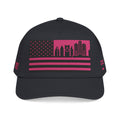 Detroit City Skyline Cap - Pink/Black Flag