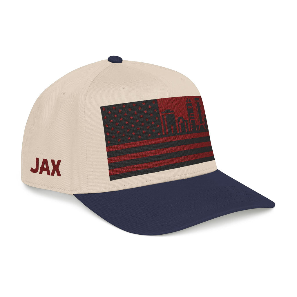 Jacksonville City Skyline Cap - Maroon/Black