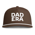 Image of an espresso hat with white embroidery reading "Dad Era"